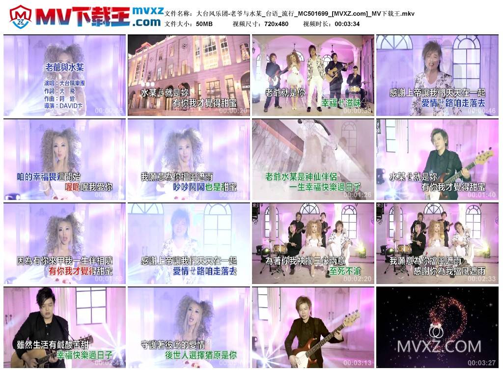 大台风乐团-老爷与水某_台语_流行_MC501699